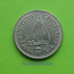 Bahamas 1966 year coin.