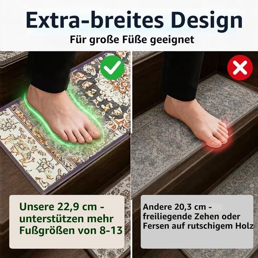 Brand New Extra Wide Stair Treads 76x22.8cm 15 Pack