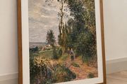 Countryside landscape art
