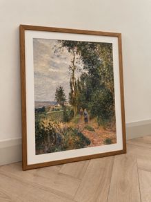 Countryside landscape art