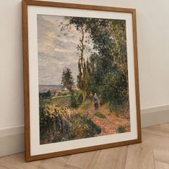 Countryside landscape art