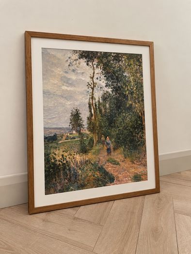 Countryside landscape art