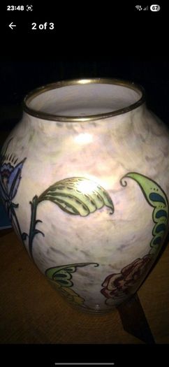 1930s Vintage flowers Vase