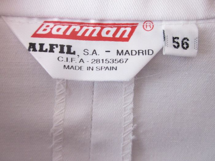 Vintage Chef Uniform