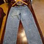 Vintage  Paint splattered  Denim Image 8