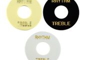 Switch Washer, Rhythm/Treble, Gold Lettering, for LP, SG etc