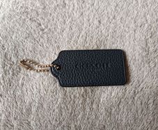 coach personalized hangtag