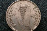 1933 One scilling Eire 75% Silver