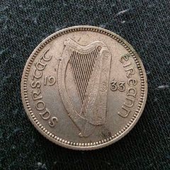 1933 One scilling Eire 75% Silver