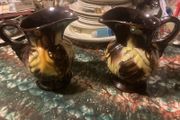 1950s western German pottery jugs set free postage