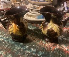 1950s western German pottery jugs set free postage