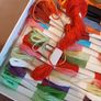 25 mixed colours embroidery threads Image 4