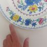 Beautiful Masons Patent Ironstone Four Large Dinner Plates in the Regency Pattern, Condition Issues, Suitable only for Display or Crafts Such as Jewellery or Mosaic Making Image 4