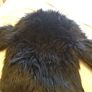 Black Gorilla Fur Jacket Image 3