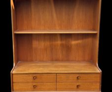 McIntosh Mid Century Modern Teak Display Cabinet / Bookcase - Excellent Condition