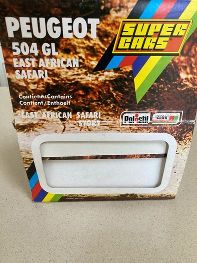 Peugeot 504 GL East African Safari Polistil 1/26 Rare