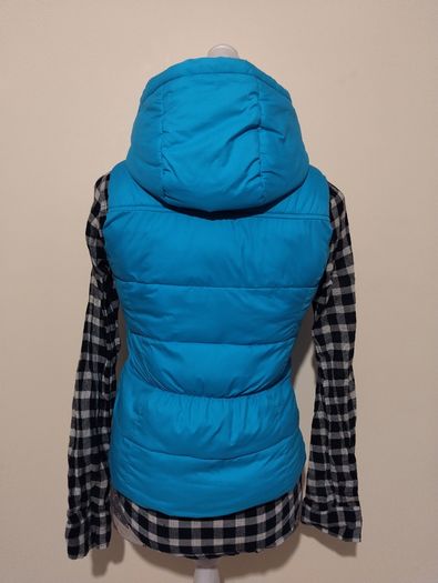 Hollister Bodywarmer fleece lined Gilet Jacket