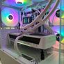 7800x3d, 5070, 32GB ram All White Gaming Pc Image 2