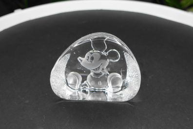Mats Jonasson Crystal Glass Mickey Mouse