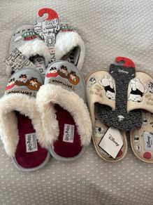 Ladies slippers.
