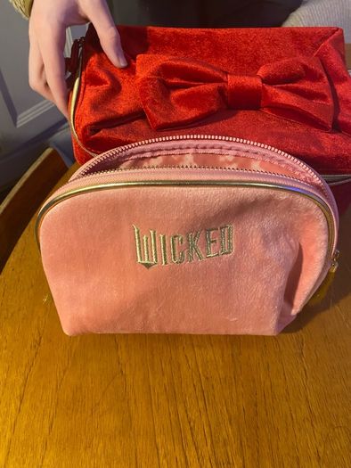 Wicked and Estee Lauder Make Up Bags
