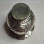A sterling silver salt cellar by Walker & Hall, Birmingham, 1898 Image 7