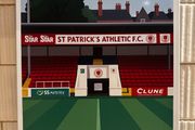 St Pats Tin Metal Sign
