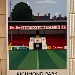 St Pats Tin Metal Sign