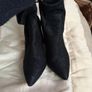 black high heel ankle boots from h&m Image 5
