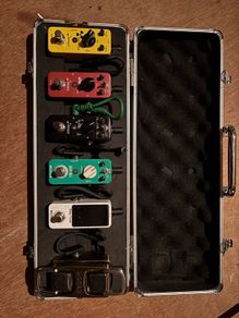 Complete Mooer & Donner Mini Pedalboard Rig