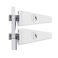 Kaser LPDA 5G 4G LTE Antenna Outdoor Mimo Directional Antenna 698-2700 | 3300-3800MHz 12dBi Compatible 5G 4G Router N-SMA Output with TS9 Adapter Includes 10M Low Loss Cable