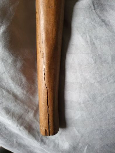 South African carved walking stick