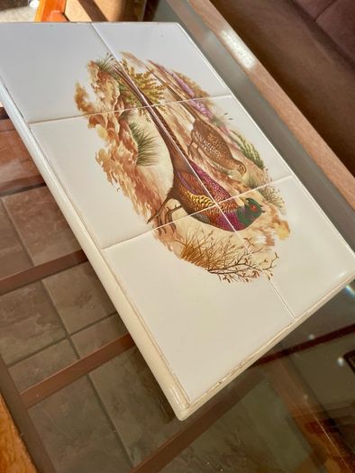 Mid Century Centrepiece Trivet Pot Stand Decorative Cottage Country Style