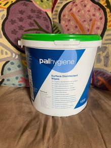 Industrial disinfectant wipes - large bucket