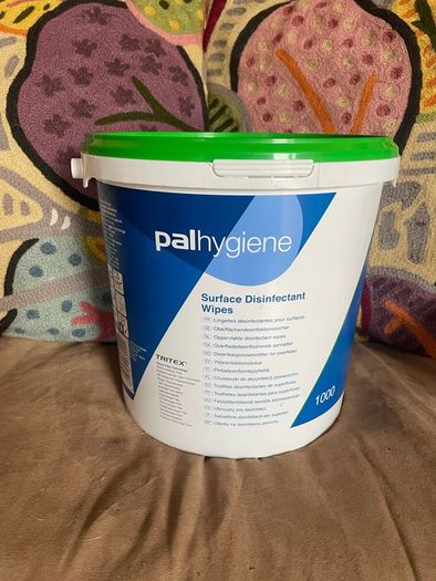 Industrial disinfectant wipes - large bucket