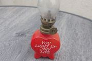 Vintage Miniature Oil Lamp