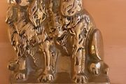 vintage brass spaniels, see last picture