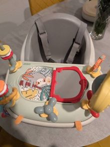 Mamas & Papas Bug 3-in-1 Baby Booster Seat & Activity Tray - Pebble Grey