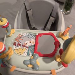 Mamas & Papas Bug 3-in-1 Baby Booster Seat & Activity Tray - Pebble Grey