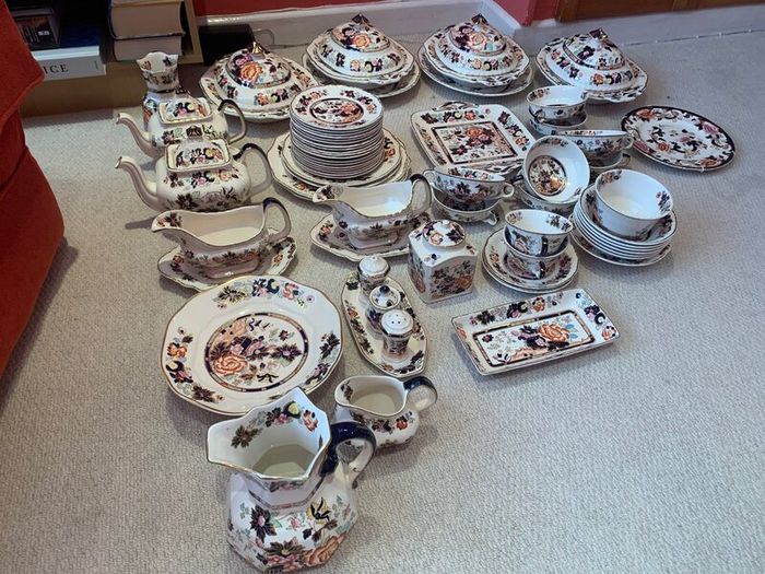 Mason ware large collection
