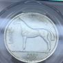 Ireland silver 1939 half crown graded by PCGS UNC details rare in uncirculated Image 5