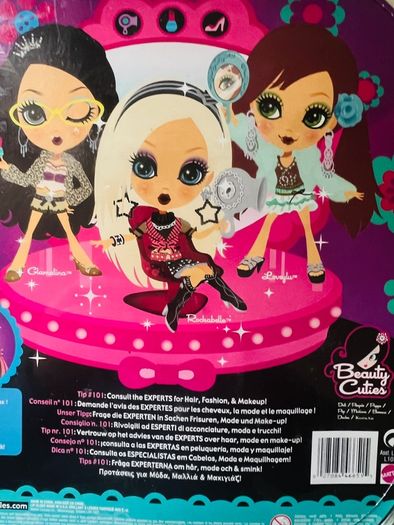 2006 Mattel Rockabelle Beauty Cuties Fashion Doll plus extras