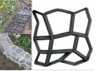 main image for ad Large Paving Cement Brick Concrete Molds DIY Plastic Path Maker Mold Garden Stone Road Mold Garden Paving Decoration Tool