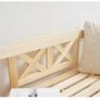 Decorative Outdoor and Indoor 2 Seater Wooden Garden Bench Image 5