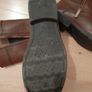 Girl's brown leather boots, size 35 Image 4