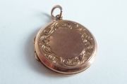 9 carat rose gold locket full hallmarks 1908