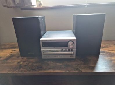 Panasonic SA-PM02 Compact Disc Mini-System +Speakers TESTED USB RDS MASH