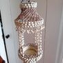 vintage 1960 seashell hanging planter Image 8