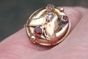 Thomas Weir Art Nouveau 9 Carat Gold Ring
