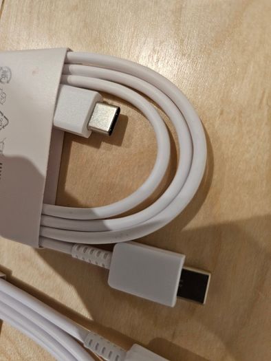 Samsung super fast charging cables usb C